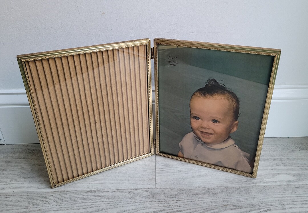 Gold Vintage Frames 8 X 10 Double Hinged Frames Picture Frame Sets ...