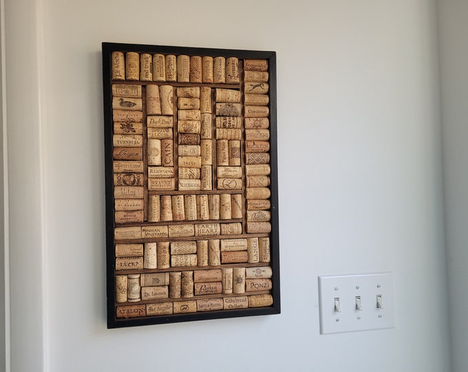 Wine Cork Boards Handmade Wine Cork Pinboards Handmade Etsy