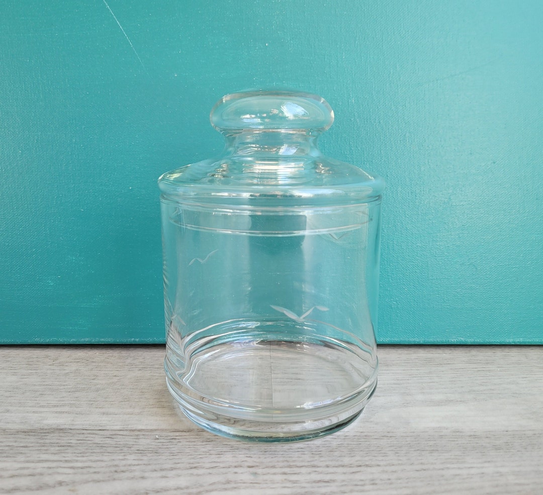 Candy Jars With Lids Fancy Jars Decorative Candy Jars Pretty Etsy