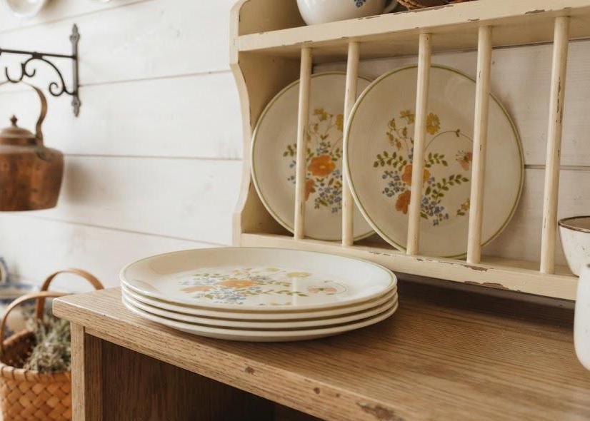 Vintage Corelle Flower Sets - Etsy
