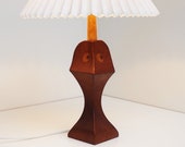 Stunning teak table lamp in Paul Anker Hansen style - rare Danish vintage design from the 1960s