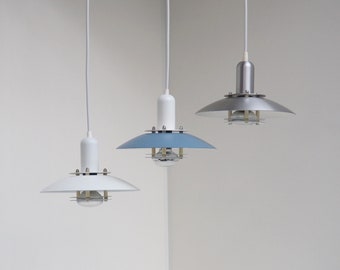 1 of 3 Luna pendants from Danish company Jeka, vintage design from the 1980s