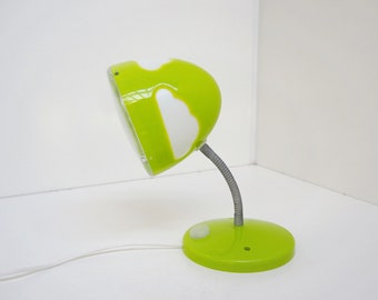 Lime green Skojig cloud wall / table lamp from Ikea - vintage light from the 2000s