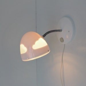 White Skojig cloud wall / table lamp from Ikea - vintage light from the 2000s