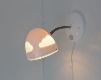 White Skojig cloud wall / table lamp from Ikea - vintage light from the 2000s