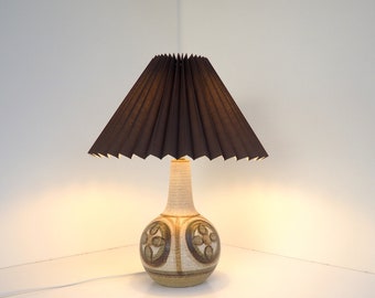 Søholm Erica stoneware table lamp by Noomi Backhausen - Danish design from the 1970s