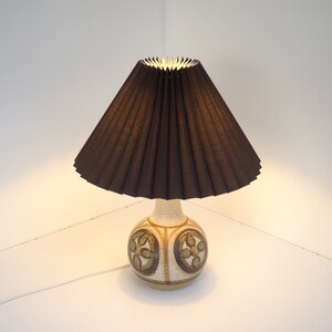 Søholm Erica stoneware table lamp by Noomi Backhausen Danish design from the 1970s zdjęcie 4