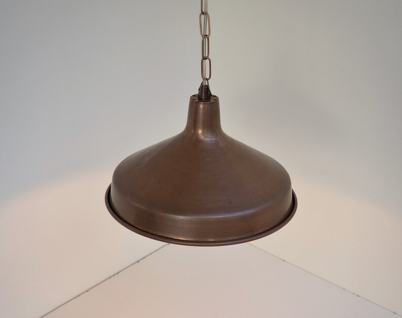 Lovely pendant made in solid copper Danish vintage design from 1970s image 3