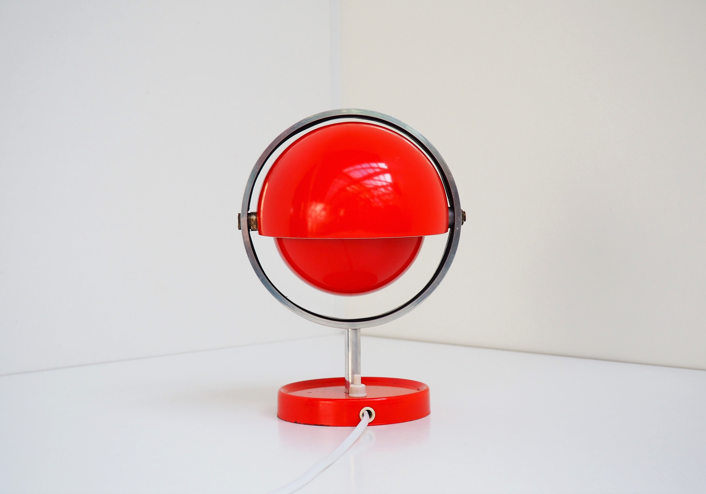 Moon light table lamp designed by Brylle Jacobsen - Danish design from Quality System, 1970s