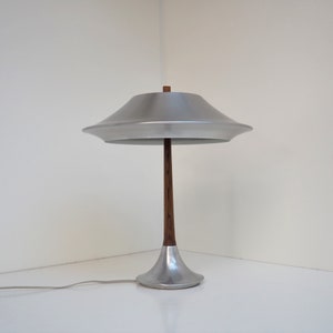 Rare and unique Ambassador table lamp designed by Jo Hammerborg, Danish design from Fog & Morup, 1960s image 3