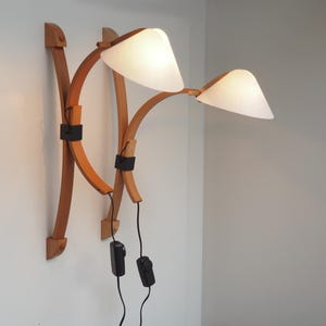 Domus ドムス ウッド ウォールライト チーク ランプ 照明 ドイツ製