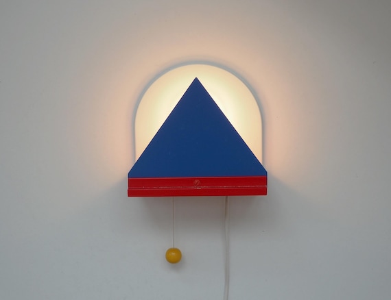 Memphis Style Stoja Wall Lamp From Ikea in Bright Colors - Design