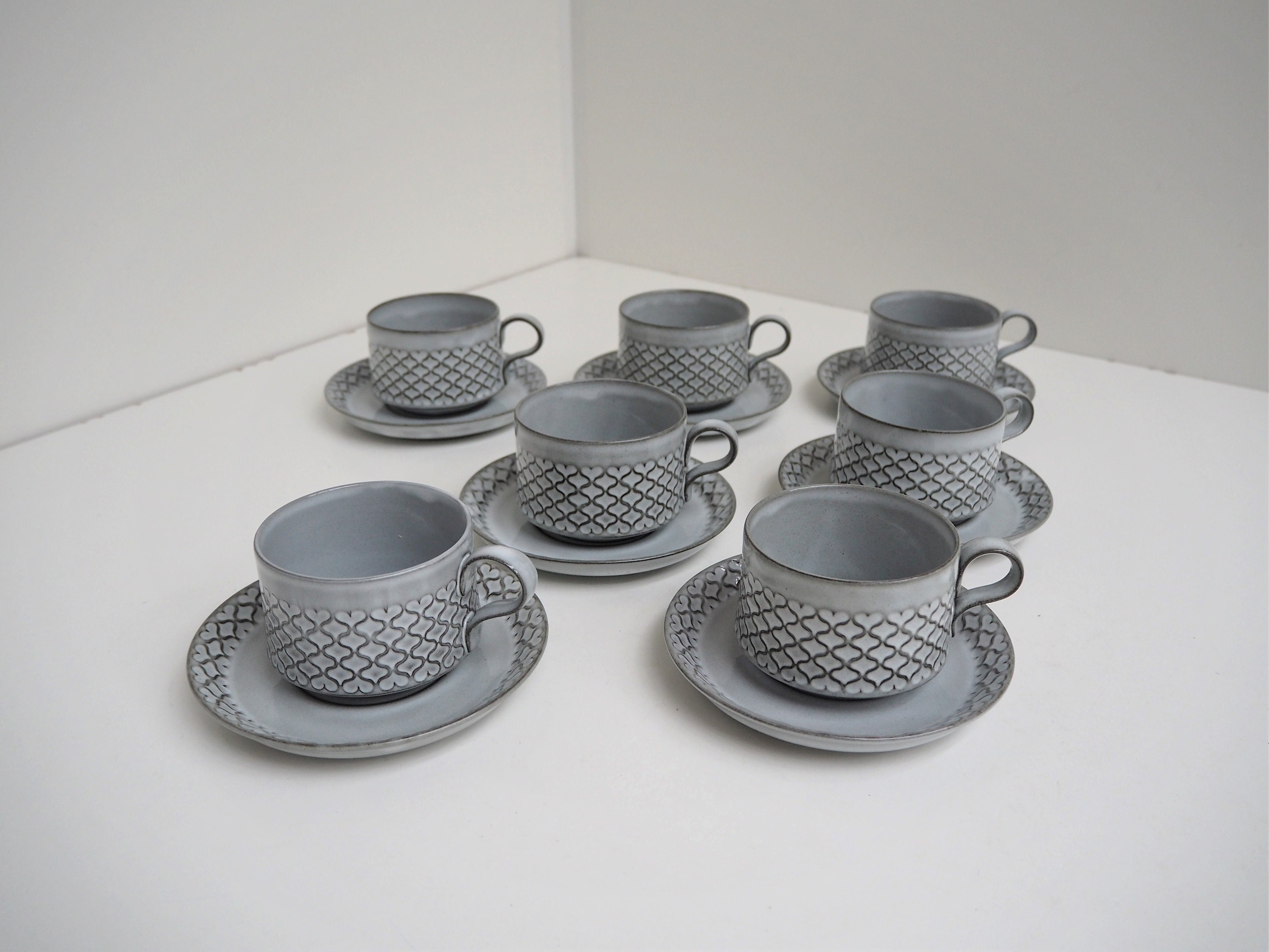 CORDIAL 7 Set of Cups and Saucers Designed by Jens Harald