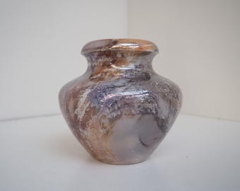 Vintage Arabia Finland Pottery Vase: Marble Luster AAA, 1928-1932