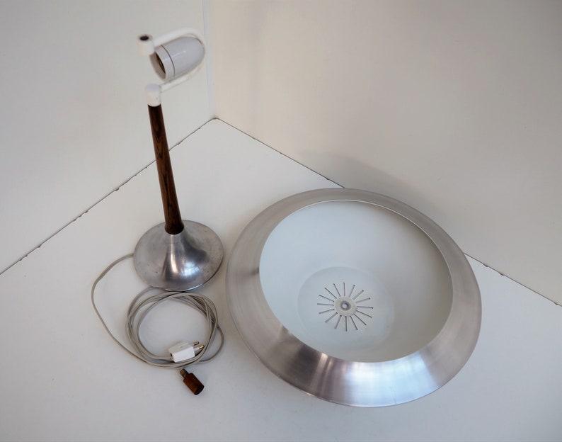 Rare and unique Ambassador table lamp designed by Jo Hammerborg, Danish design from Fog & Morup, 1960s image 10