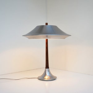 Rare and unique Ambassador table lamp designed by Jo Hammerborg, Danish design from Fog & Morup, 1960s image 2