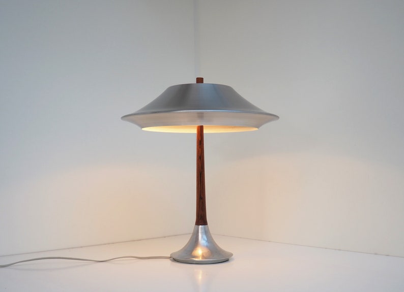 Rare and unique Ambassador table lamp designed by Jo Hammerborg, Danish design from Fog & Morup, 1960s image 1