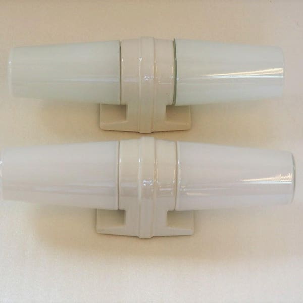 Swedish Bernadotte double bathroom light designed by Sigvard Bernadotte for Ifö, 1960s