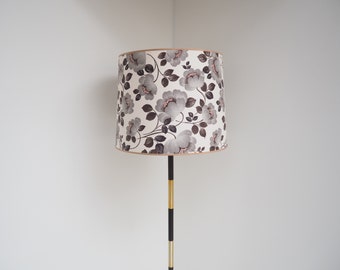 Fantastic vintage floor lamp made in teak & brass - Danish design from ES Horn in the 1960s