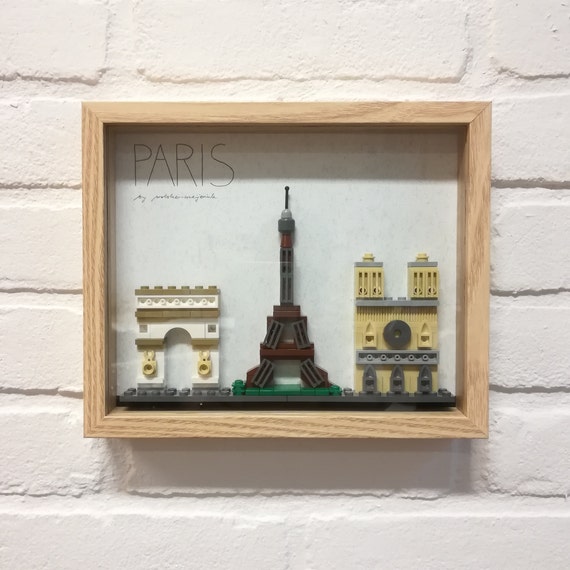 Paris Skyline Paris Lego Art Eiffle Tower Notre Dame Arc De