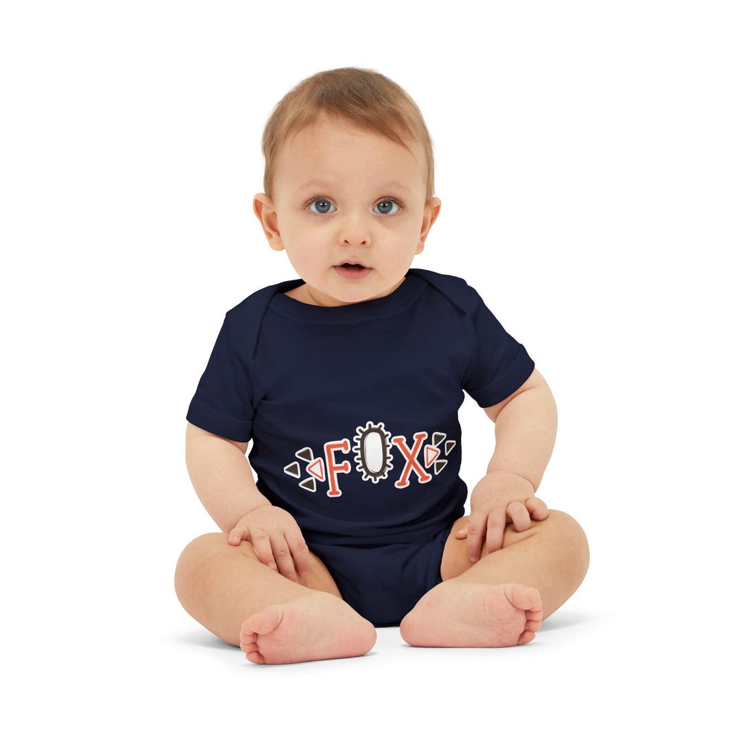 Adorable Fox Infant One Piece, Cute Baby Bodysuit, Fun Toddler Outfit ...