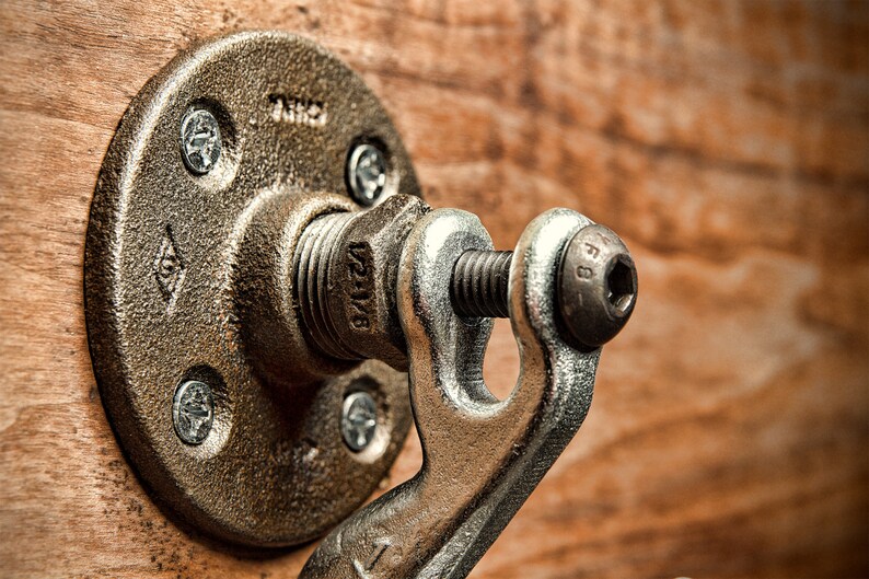 Industrial Coat Hook Wall Hook Robe Hook Home Decor Etsy