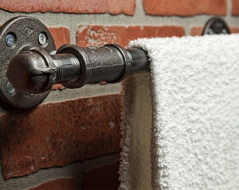 Industrial Towel Rod - FREE DOMESTIC SHIPPING