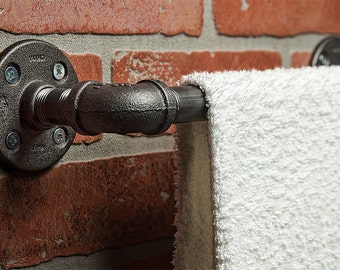 Farmhouse Towel Rod - FREE DOMESTIC SHIPPING