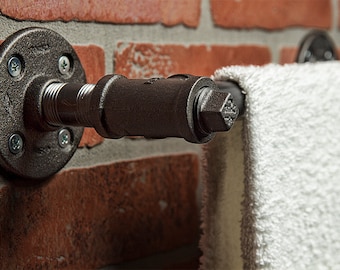 Industrial Towel Rod - FREE DOMESTIC SHIPPING