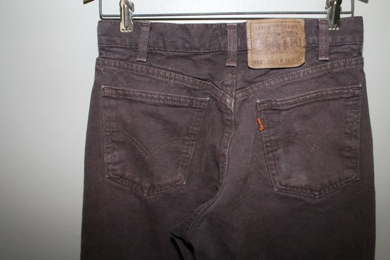 levi's dark brown jeans