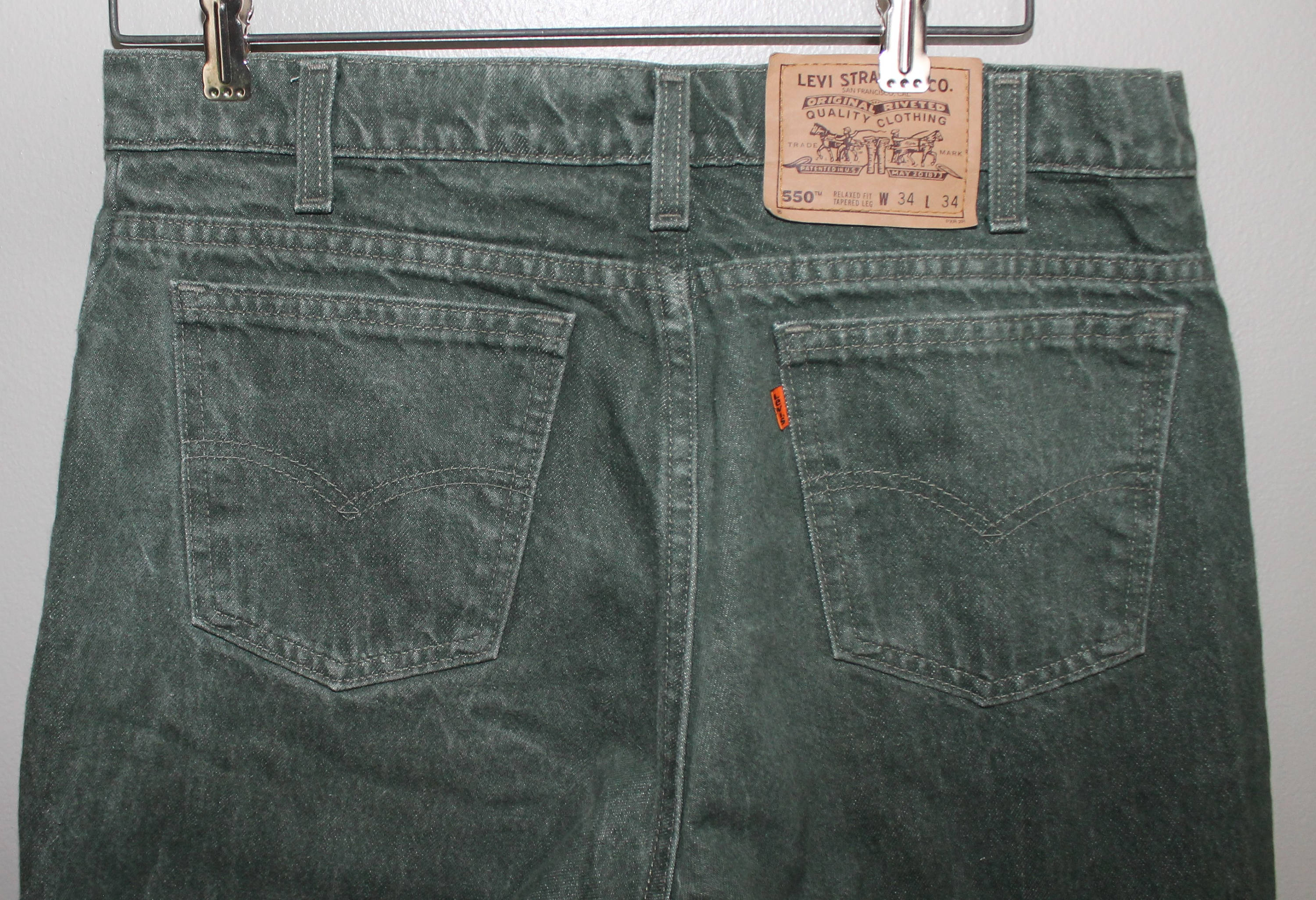 levis army green jeans