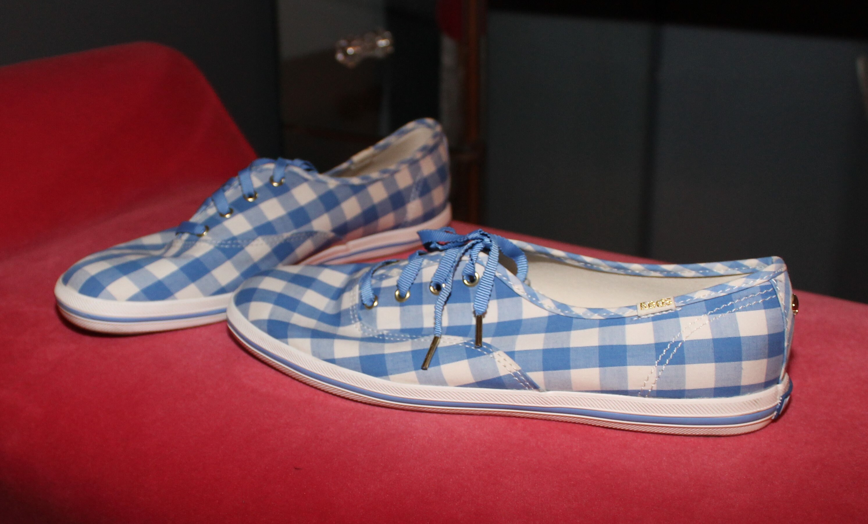 kate spade gingham sneakers