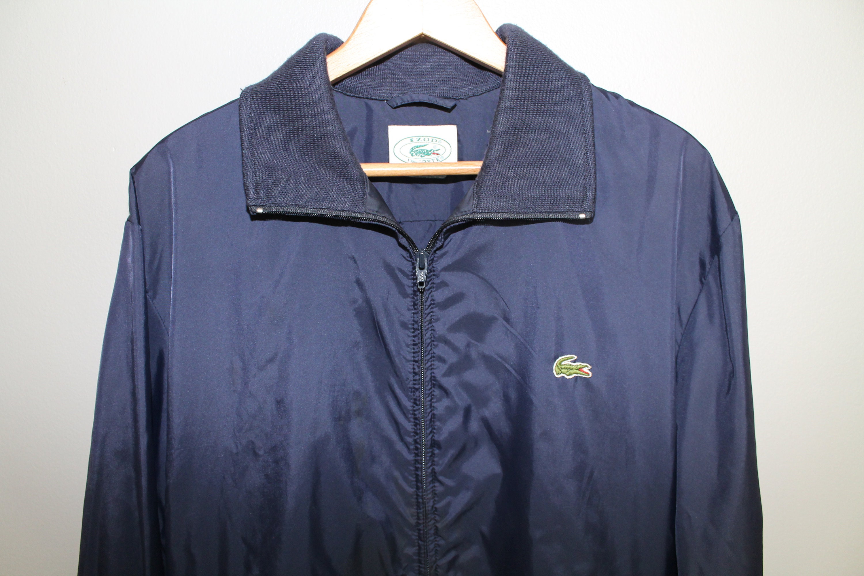 lacoste retro jacket