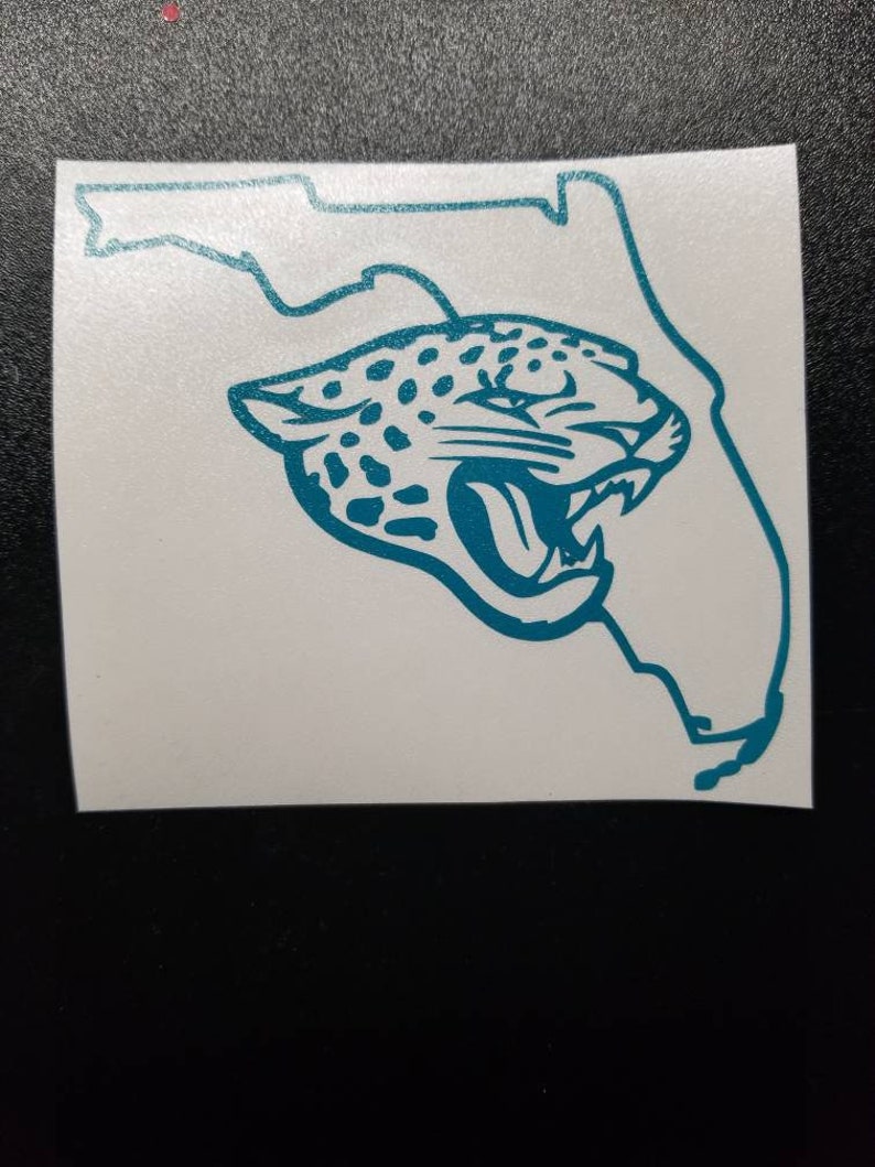 Jacksonville Jaguars Decal Jaguars sticker Duval decal Etsy