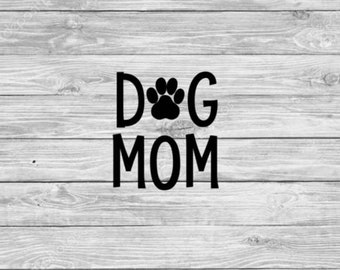 Pet lover dog mom Decal, pet sticker, paw print decal, yeti, car decal, laptop decal, wine glass decal, cell phone decal, window sticker