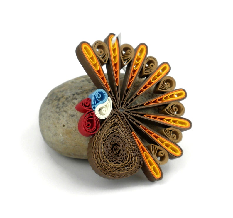 Thanksgiving ornament Turkey ornament Thanksgiving decor image 1