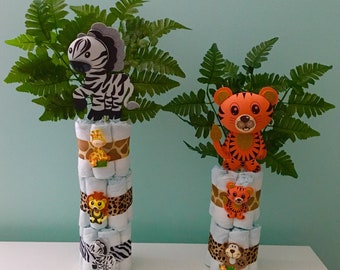 Safari Baby Shower Centerpiece Etsy Safari Baby Shower Centerpiece Etsy