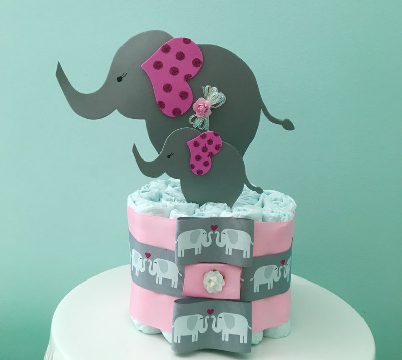 Elephant Diaper Centerpiece Baby Shower Centerpiece Elephant Etsy Elephant Diaper Centerpiece Baby Shower Centerpiece Elephant Etsy