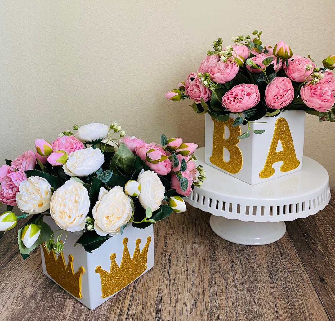 ABC Block Centerpiece, Popular Centerpiece, Baby Shower Centerpiece