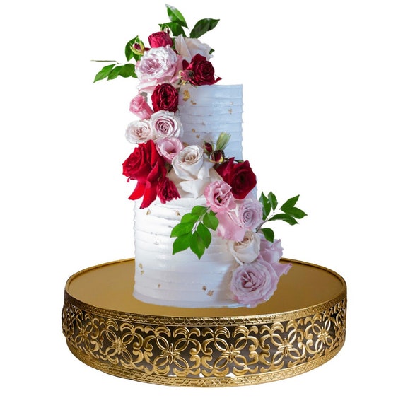 Big Tray, Big Cake Stand Metal Cake Stand, Royal Themed Event