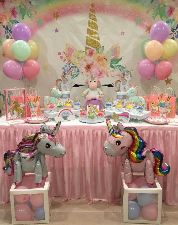 Aoes Unicorn Theme Birthday Party Decor For Boy & Girl For First Birthday  Price in India - Buy Aoes Unicorn Theme Birthday Party Decor For Boy & Girl  For First Birthday online