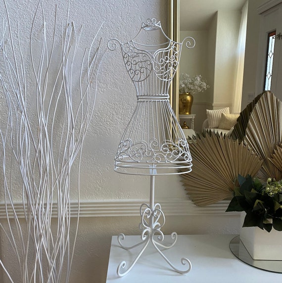 29" Wire Dress Form, Princess Theme Centerpiece Ballerina Centerpiece  Mannequin Centerpiece, Table Decoration, Jewelry Holder, Bedroom Decor -  Etsy