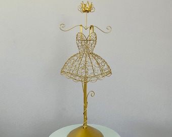 what is a paper dress 19" Wire Dress Form with crown Princess theme centerpiece, Ballerina theme event Ballerina centerpiece Mannequin centerpieceTable Decoration