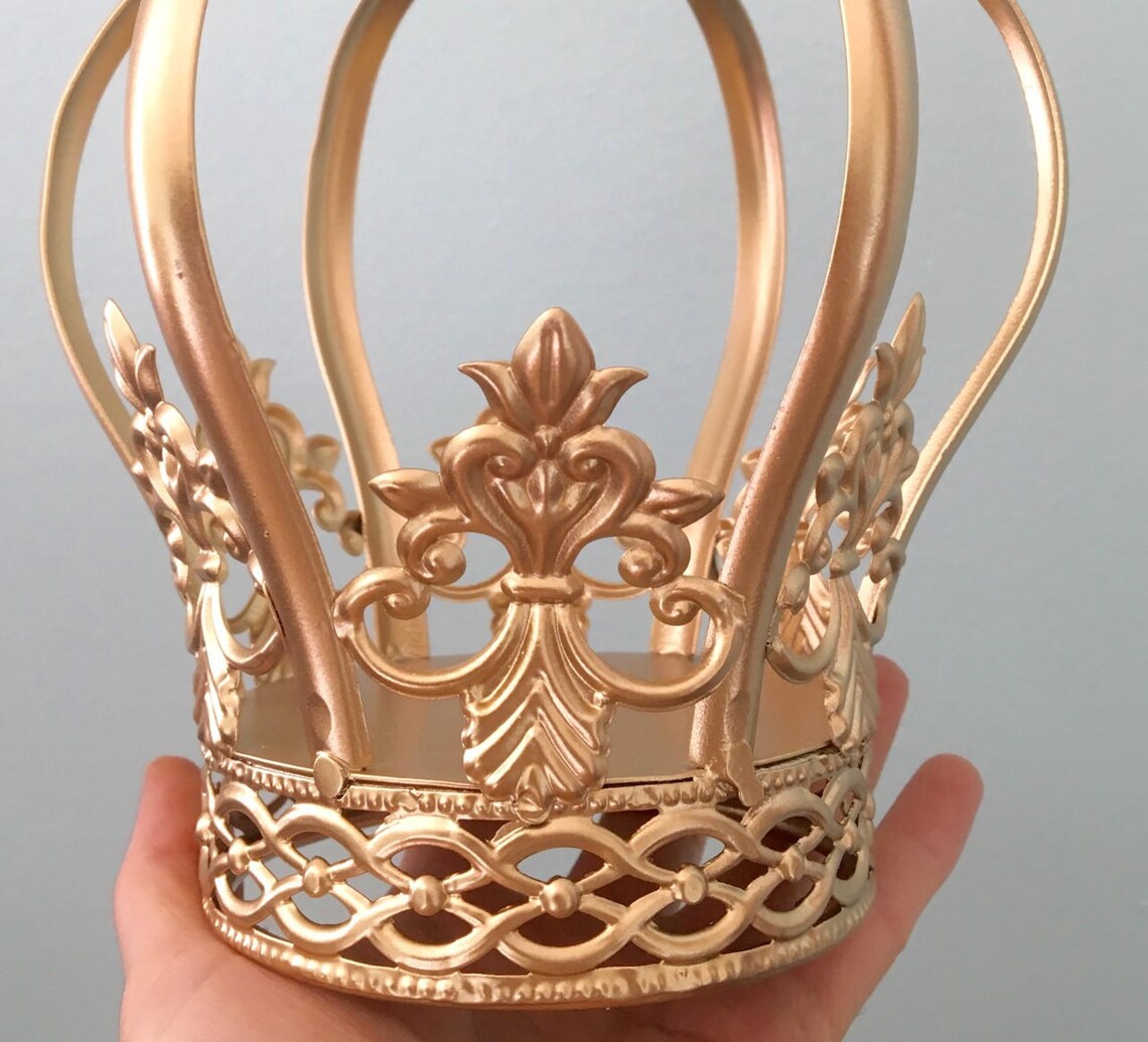 Gorgeous Gold Crown Cake Topper for Your Wedding Cakes | Etsy