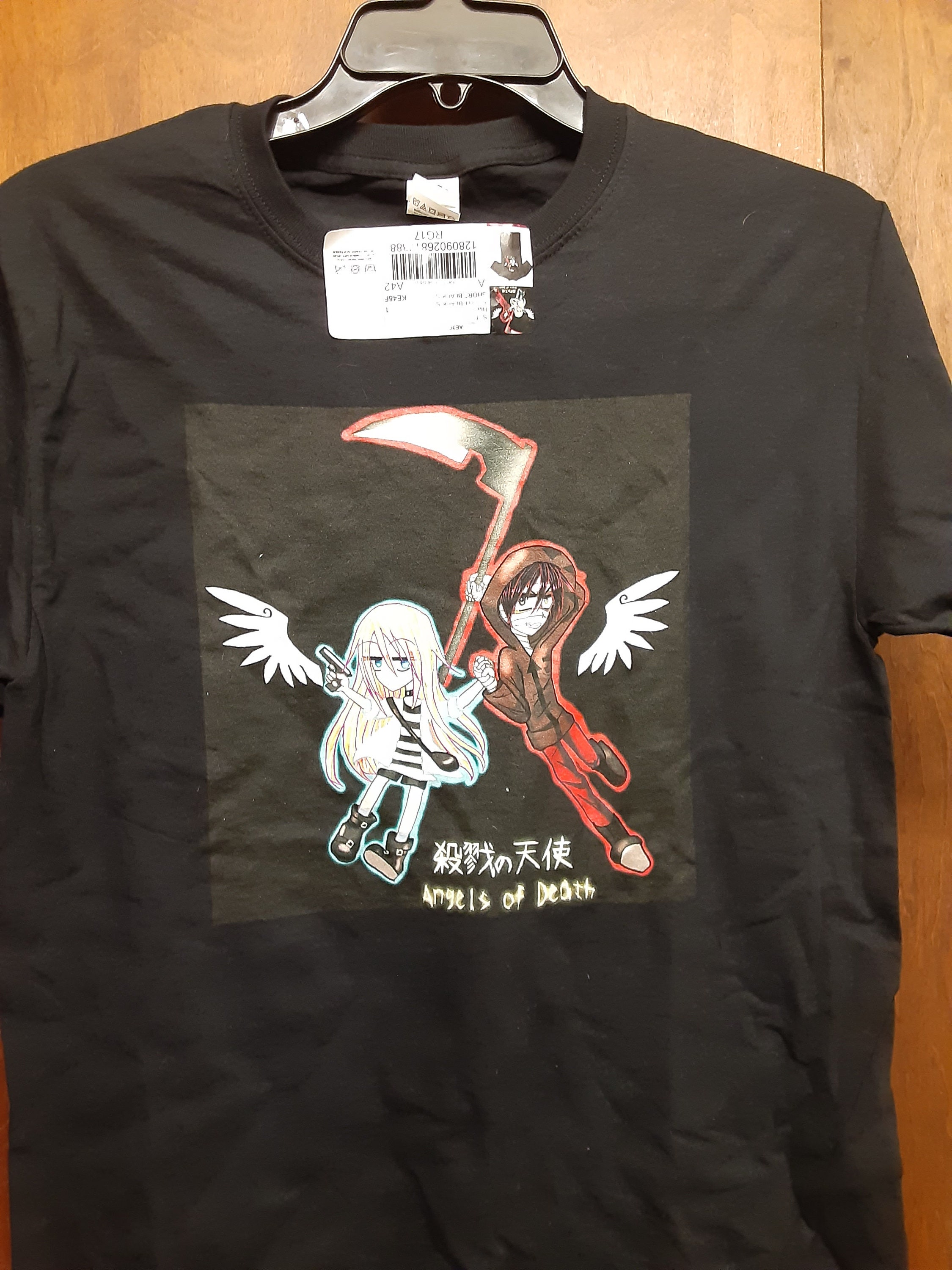 AOD: Zack, Rachel art by Kibo-Kibo - Angels Of Death - T-Shirt