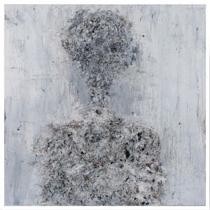 Oil Painting - Figurative Art - Black and White Painting -