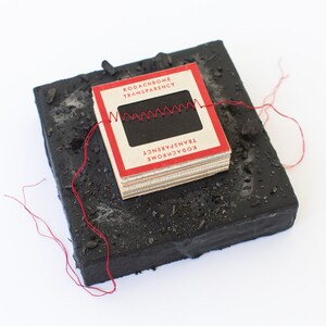 Encaustic Painting - Encaustic Art - 35mm slides - Mixed Media