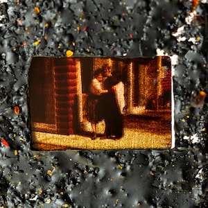 Encaustic Painting - Encaustic Art - 35mm slides - Mixed Media - Emulsion #3