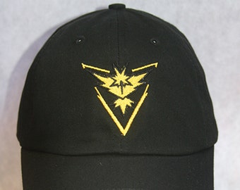 Pokemon Go Team Cartridge Hat Pin Set Limited Edition Black on Gold