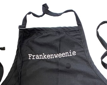 Frankenweenie  (Adult Apron) In various colors